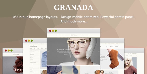 Responsive Multipurpose Shopify Theme Granada
