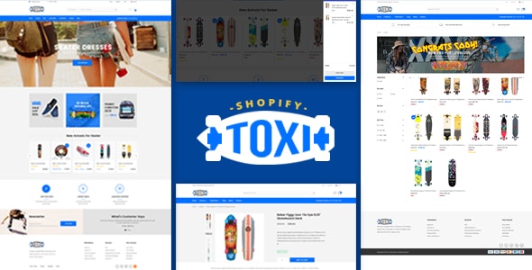 Toxi - Responsive UX Shopify Theme