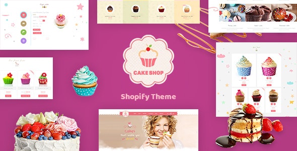 Cake Shop - Shopify Cafe Theme