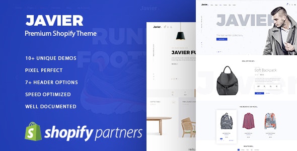Javier - Premium Shopify Theme