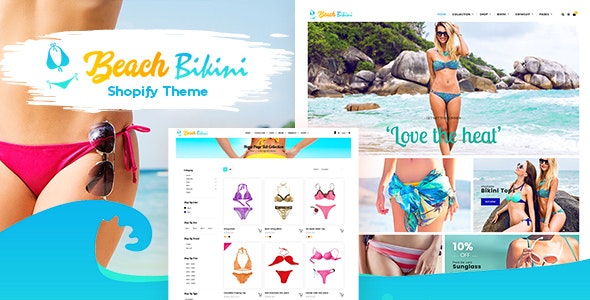 Bikini - Shopify Lingerie, Women Store Theme