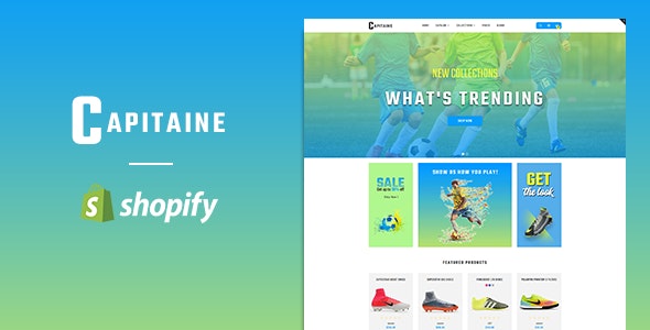 Capitaine – Responsive Shopify Theme