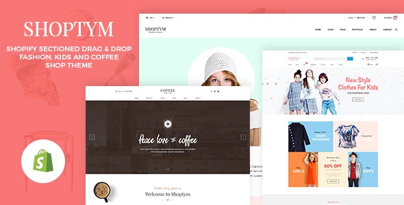 Shoptym - Multipurpose Responsive Shopify Theme with Section Drag &amp; Drop