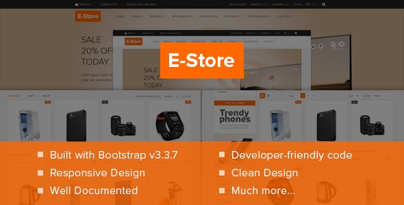 E-Store Responsive Shopify Theme
