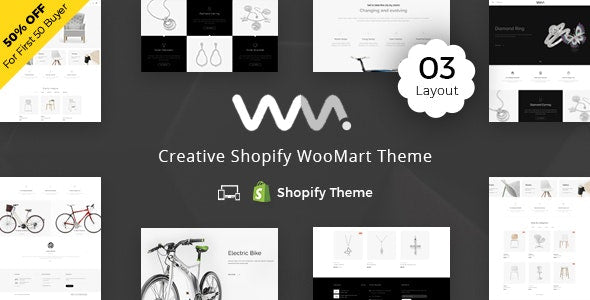 WooMart - Sectioned Multipurpose Shopify Theme