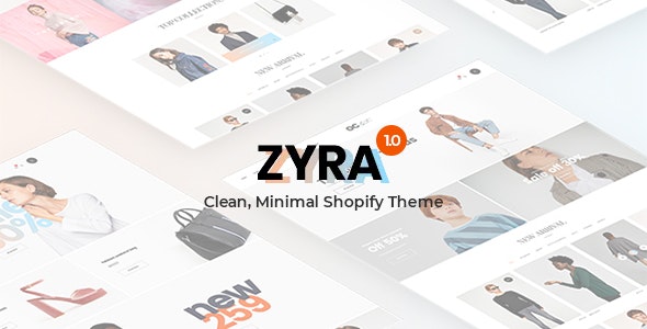 Zyra - The Clean, Minimal Shopify Theme