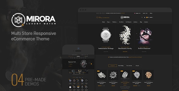 Mirora - Watch &amp; Jewelry Store Shopify Theme