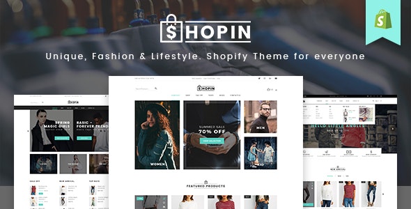 Shopin - Mutilpurpose eCommerce Shopify Theme