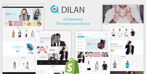 Fashion Shopify Theme - Dilan
