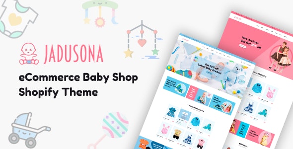 Baby Shop Shopify Theme - Jadusona