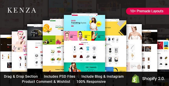 Kenza - Sectioned Multipurpose Shopify Theme