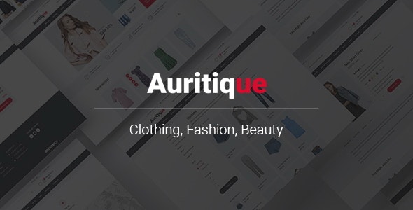 Auritique - Fashion, Multipurpose Responsive Shopify Theme