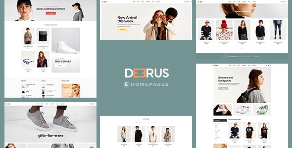 Deerus - Fashion Shopify Theme