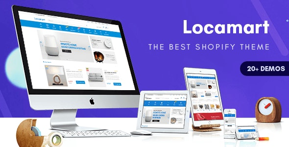 LocaMart - Universal Gadgets Store Responsive Shopify Theme