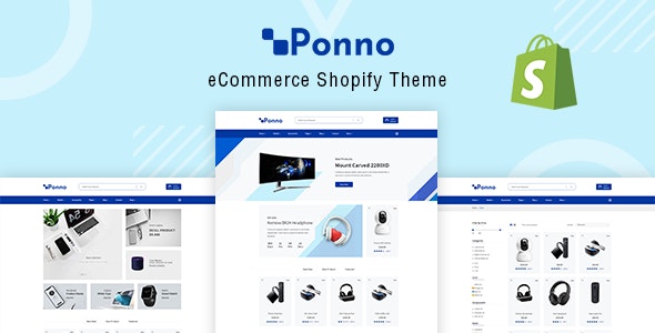 Electronics Shopify Theme - Ponno