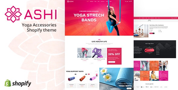 Ashi | Yoga, Fitness Shopify Theme