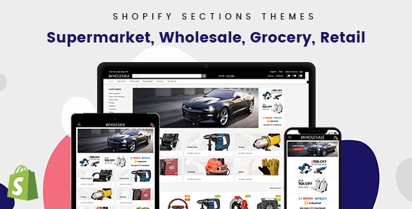 Wholesale - Mobile UI/UX Optimized Shopify Theme For B2B &amp; B2C