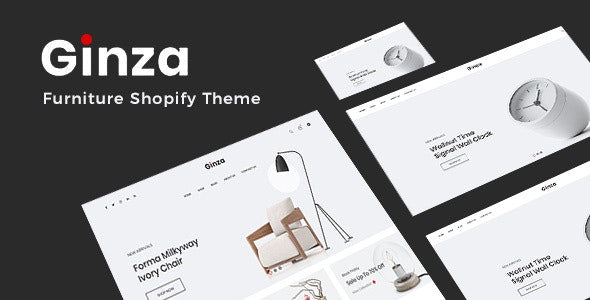 Ginza - Minimal Furniture Shopify Theme