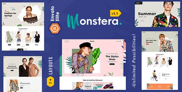 Monstera - Shopify Multi purpose Responsive Theme