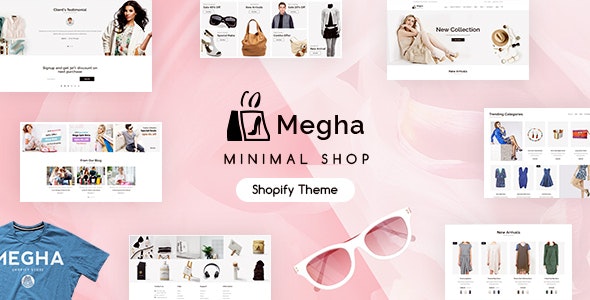 Megha - Minimal Shopify Theme