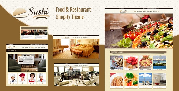 Sushi - Shopify Restaurant, Food Store Theme